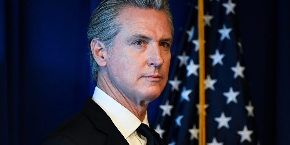 Gavin Newsom literally started his career with funding from a billionaire, but he was also raised by a single mother with 3 jobs