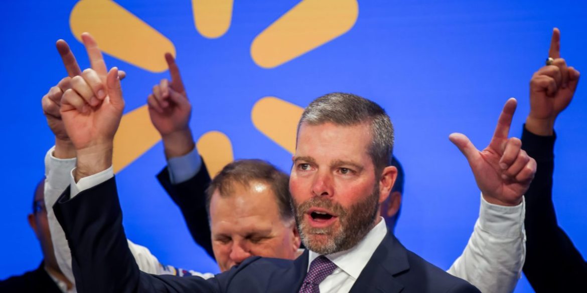 Walmart shoppers are filling their gas tanks with less than 10 gallons for the first time since 2022, and its CFO calls it ‘an indication of stress’