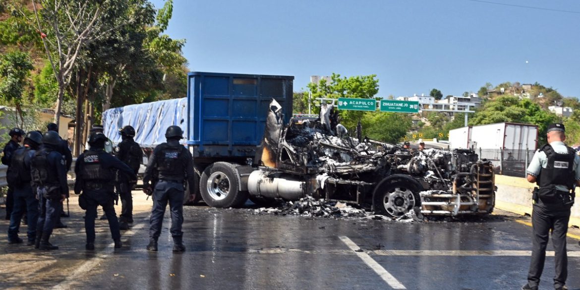 Mexican cartel armed with explosives launched from drones attacks rural communities, forcing 800-1,000 families to flee