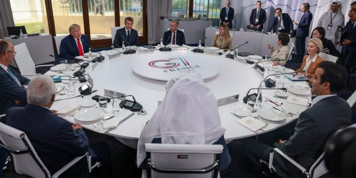 The G7 has some special lunchtime guests this year: Sam Altman, Demis Hassabis and Dario Amodei 