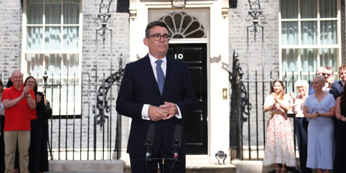 Andy Burnham accuses UK of taking wrong turns since the 1980s in first speech as Prime Minister outside 10 Downing Street